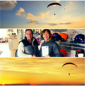 Gavin Sandford Founder of www.IcanandIwill.co.uk Charity Ambassador Athlete and Adventurer. Passed my Paragliding C.P Test 2017