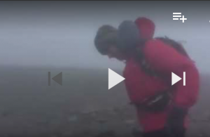 Gavin Sandford of www.IcanandIwill.co.uk Charity Ambassador Athlete Adventurer. Bob Graham Round 2017. Going over Striding Edge. Lake District